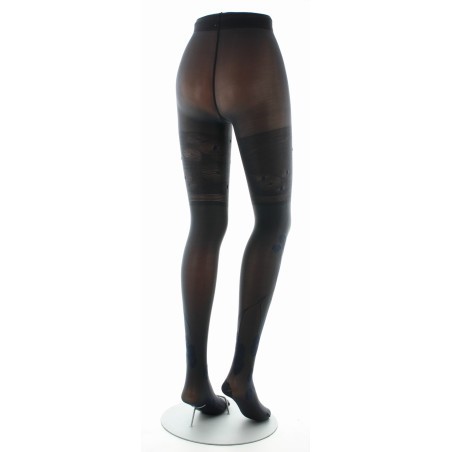 Collants Feu d'Artifice Marine sur fond Anthracite