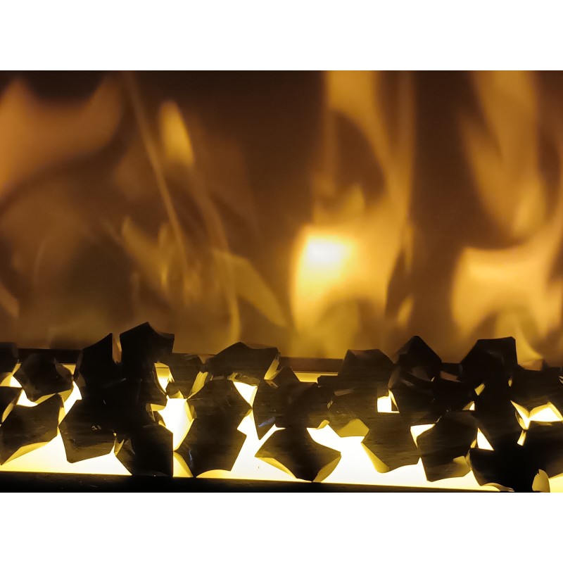 Pierre de synthèse en fibre de verre noire 500g