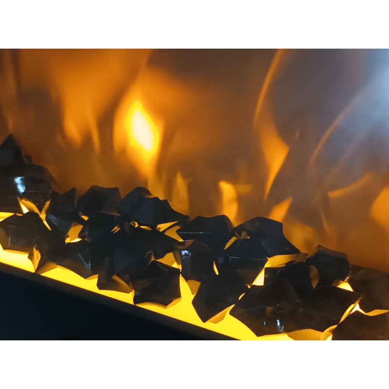Pierre de synthèse en fibre de verre noire 500g