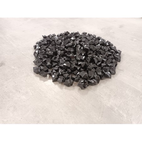 Pierre de synthèse en fibre de verre noire 500g