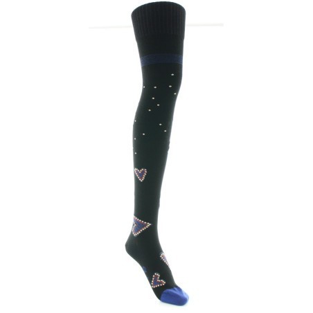 Jambieres femme coton cœur