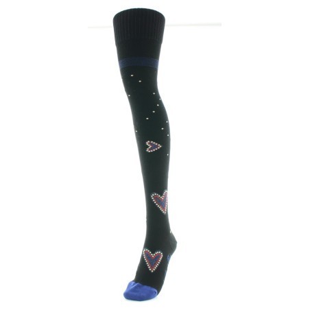 Jambieres femme coton cœur