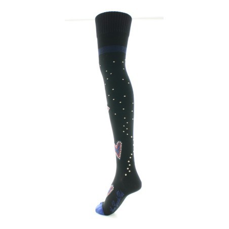 Jambieres femme coton cœur