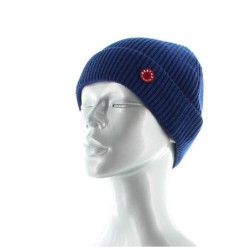 Bonnet mixte Bleu Royal en pure laine merinos