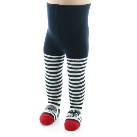 Collants Rayures et  clin d'œil