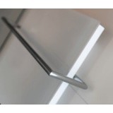 Barres sèche-serviettes - Pour radiateurs verticaux L 45 cm - Chromé