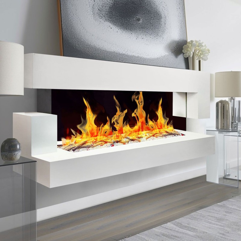 Cheminées Murales : QUARTZ 3XL 150cm