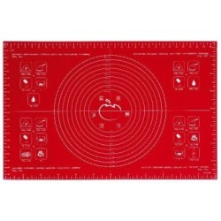 Grande feuille à pâtisserie 60 x 40 cm Rouge