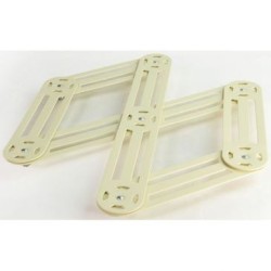 Dessous de plat extensible Blanc Vanille - Vintages