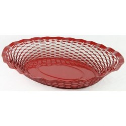 Corbeille à pain 30 x 24 cm Rouge - Vintages