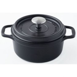 Cocotte en verre ronde 1 L - Essentials 4 en 1