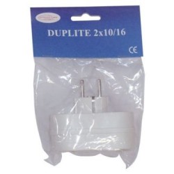 Fiche biplite 2x16a sc