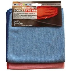 lavettes microfibre 40x40 320gr/m2 Lot de 2