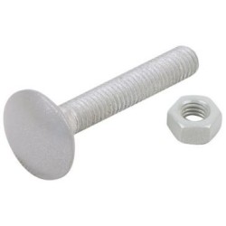 Boulons trcc 7 l70mm z.blanc x8