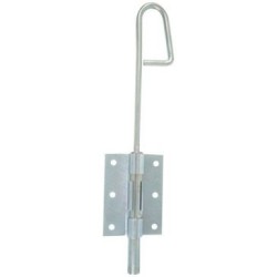Verrou baionnette 18 l.800mm zingué blanc