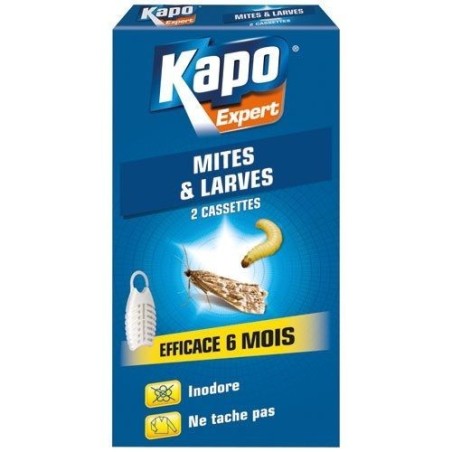 Mites / larves cassette x2 spécial placards Kapo Expert