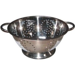 Passoire 24 cm inox sur pied