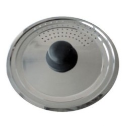 Couvercle passoire multi-diamètres 16/18/20 cm