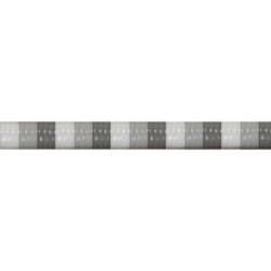Rideau de porte Antilles polyéthylène 90x220 cm - gris, blanc