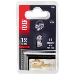 Crochet suédois gm plast.spécial béton bl3