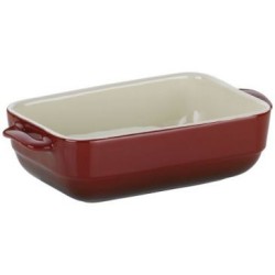 Plat à four 32 x 19 cm Rouge - Malin