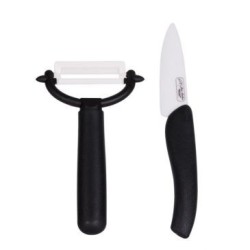 Set Couteau Office 8 cm + Éplucheur - Céramic