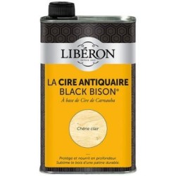 Cire Black bison 0.5L chêne clair