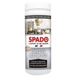 Spado lingettes nettoyant multimetaux x35