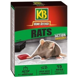 Home defense rat pâte 15x10g /nc