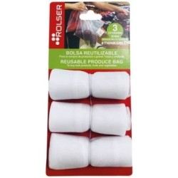 Lot de 3 sacs filet réutilisables