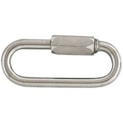 Maillon jonction acier zingué pour chaîne Ø10mm 1000kg sc1