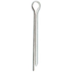 Goupille fendue acier zingué Ø1.7mm long.39.5mm blister 20