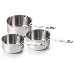 Série de 3 casseroles 16 à 20 cm - Maestro