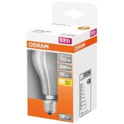 Led standard verre dépoli 16w e27 chaud bte 1