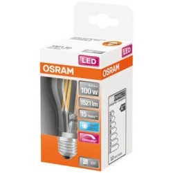 Led standard clair filament variable 12w e27 froid boite 1