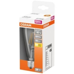 Led edison clair filament 4.5w e27 chaud bte 1