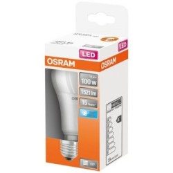 Led standard dépolie avec radiateur 13w e27 froid boite 1