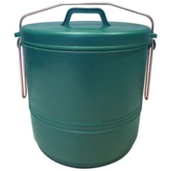 Poubelle compost 16l verte