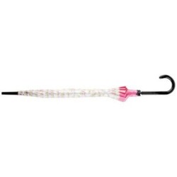 Parapluie long auto be fun transparent
