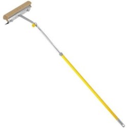 Raclette vitre 25cm éponge manche télescopique