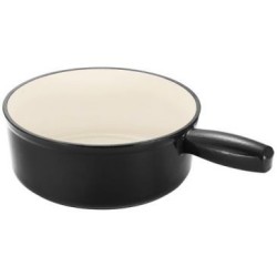Poêlon à fondue 20 cm Noir