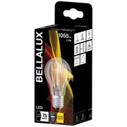 Bellalux led clair standard e27 7.5w chaud 1055lm