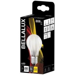 Bellalux led dépoli standard e27 6.5w chaud