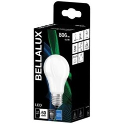 Bellalux led dépoli standard e27 8.5w froid
