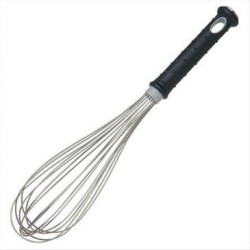 Fouet 30 cm Inox - Fibre glass