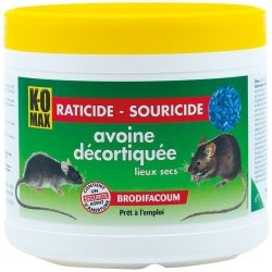 komax raticide souricide avoine 140 g