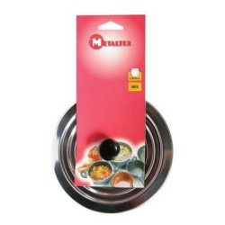 Couvercle inox multidiamètre 14 à 21 cm
