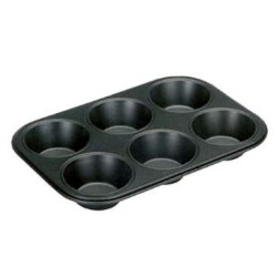 Plaque 6 muffins - Moka