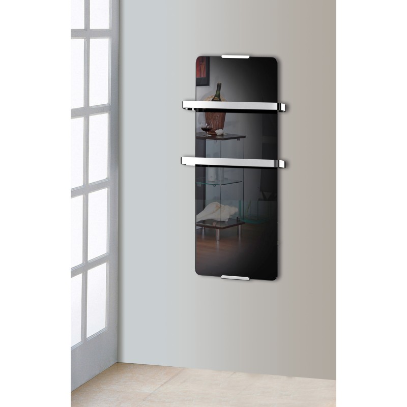 Radiateur sèche serviette Noir 600W