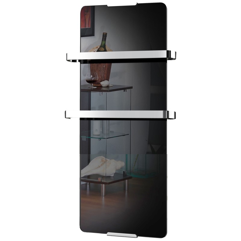 Radiateur sèche serviette Noir 600W